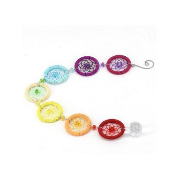 

Colored Dream Catcher Hollow Out Flower Home Decoration, Multicolor
