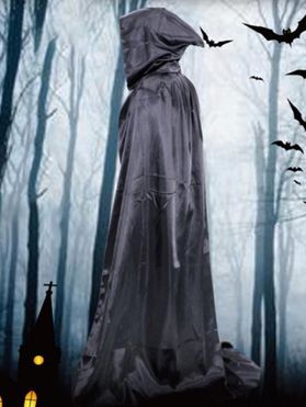 Wizard Cosplay Hooded Halloween Costume