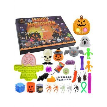 

Halloween Decompression Toys Set Stress Relief Vent Toys, Multicolor