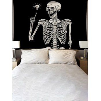 

Halloween Skeleton Print Hanging Wall Home Decoration Tapestry, Multicolor