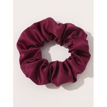 Solid Color Scrunchie Elastic Hair Band