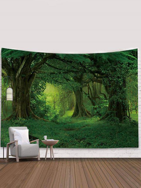 Frorest Pattern Hanging Wall Home Decor Tapestry