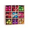 Ensemble de Décoration Boule avec Arbre de Noël 99 Pièces - multicolor 