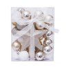 Christmas Tree Decorations Balls And Star Set - multicolor 