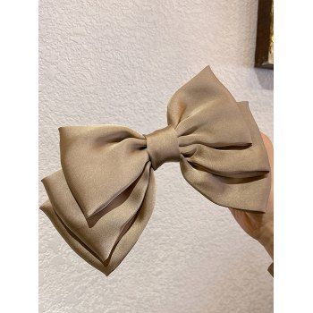 

Hair Accessory Bowknot Hair Clip, Light coffee