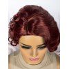 Short Loose Wave Heat Resistant Synthetic Wig - FIREBRICK 14INCH