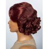 Short Loose Wave Heat Resistant Synthetic Wig - FIREBRICK 14INCH