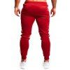 Sweat-Shirt à Capuche Pull-over et Pantalon de Jogging Décontracté à Imprimé Boules de Noël et Rayures - Rouge M