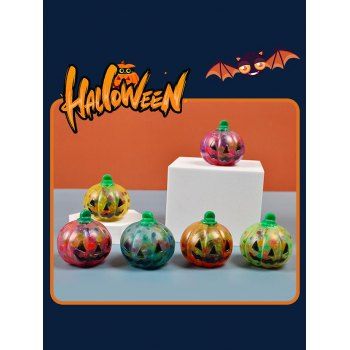 

6Pcs Halloween Pumpkin Vent Toy Squishy Slow Rising Squeeze Stress Reliever Toys Set, Multicolor