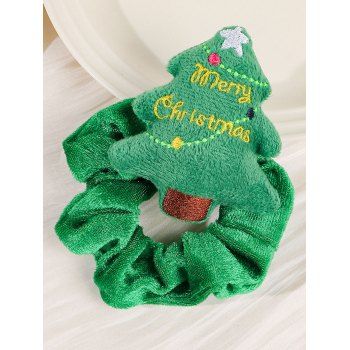 

Christmas Scrunchie, Deep green