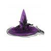 Chapeau D'Halloween de Soirée en Maille en Faux Plume - Concorde 