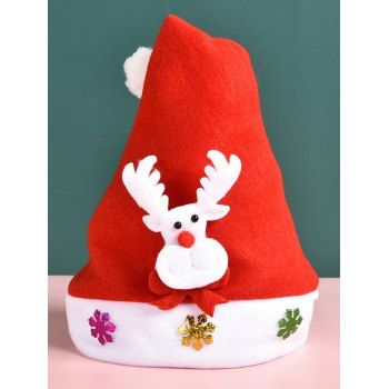 

Children Christmas Hat Snowflake Cute Hat, White