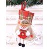 Chaussette de Noël Motif Adorable pour Fête Décoration Maison - multicolor C 