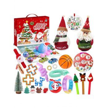 

Christmas Toys Snowman Stress Relief Vent Toys Set, Multicolor