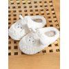 Pantoufles D'Intérieur Antidérapantes en Fausse Fourrure en Forme de Mouton - Blanc EU (40-41)