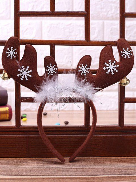 Christmas Hairband Elk Snowflake Cosplay Party Hairband
