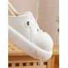 Chaussures D'Intérieur Chaudes en Fausse Fourrure Motif Adorable Ours - Blanc EU (40-41)