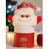 Cadeau Adorable Bonhomme de Neige Père Noël Déco Maison - multicolor A 