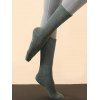 Chaussettes de Sport Tube Mi-Mollet Texturées Anti-Dérapantes - Vert profond 