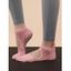 Chaussettes de Sport de Yoga Anti-Dérapantes à Bout Pointu - Rose clair 
