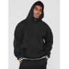 Sweat à Capuche Décontracté à Rayure Contrastée avec Poche Kangourou - Noir XL