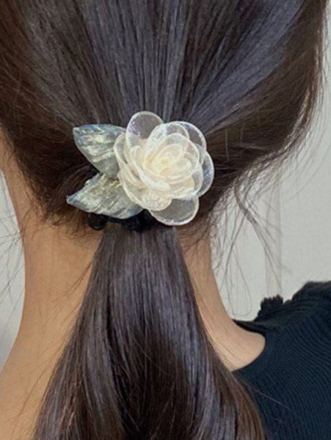 Fresh Style Flower Elastic Hair Band Trendy Hair Accessory