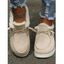 Chaussures Plates Décontractées Texturées à Lacets Doublure Chaude et Moelleuse - multicolor A EU 40