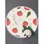Serviette de Plage Tendance à Franges Motif Feuilles et Fruits - multicolor 150CM (ROUND)