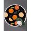 Couverture de Plage Motif de Feuille et de Fruit à Frange - multicolor 150CM (ROUND)