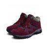 Faux Fur Warm Winter Walking Sport Shoes - Rouge EU 42
