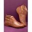 Stitching Flat Casual Velcro Boots - Gris EU 39