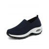 Heather Slip On Running Shoes Casual Sports Shoes - Noir EU 42