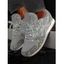 Glitter Lace Up Breathable Sport Shoes - Blanc EU 42