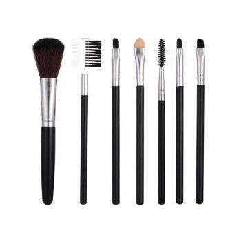 

7 Pcs Makeup Brushes Set Makeup Cosmetics, Silver