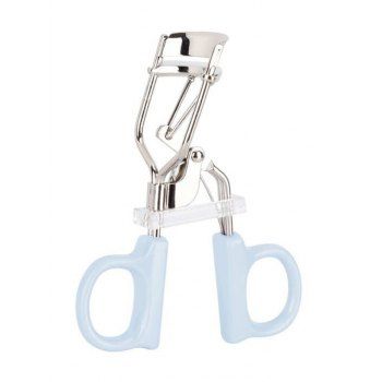 

Eyelash Curler Peach Heart Fan-shaped Wide-angle Side Comb And Clip Beauty Makeup Curling False Eyelashes Auxiliary Tool, Light blue