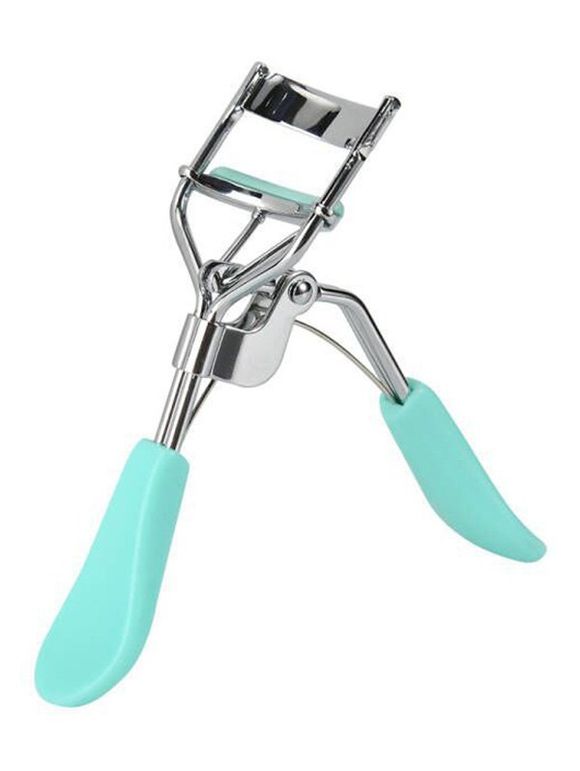Outil de Maquillage Recourbe-Cils à Angle Large en Forme de Cœur - Vert clair 
