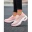 Lace Up Breathable Casual Sport Sneakers - Rose clair EU 41