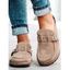 Comfort Flat Sandals Backless Slip On Loafer Shoes Closed Toe Beach Walking Slippers - Noir EU 36
