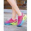 Air Cushion Running Shoes Non-slip Breathable Casual Tennis Gym Sneakers - Rose clair EU 42