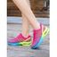 Air Cushion Running Shoes Non-slip Breathable Casual Tennis Gym Sneakers - Rose clair EU 38
