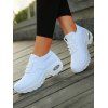 Lace Up Breathable Casual Sport Sneakers - Blanc EU 41