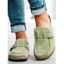 Comfort Flat Sandals Backless Slip On Loafer Shoes Closed Toe Beach Walking Slippers - Violet clair EU 42