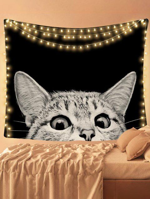 Cat Pattern Tapestry Hanging Wall Home Decor