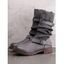 Knitted Chunky Heel Buckle Strap Boots Socks Boots - Noir EU 41
