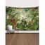 Tapisserie Murale Motif Paysage de Forêt Décor Maison - multicolor 95 CM X 73 CM
