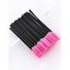 150 Pièces Ensemble de Pinceaux à Maquillage Jetable pour Cils - Rouge 