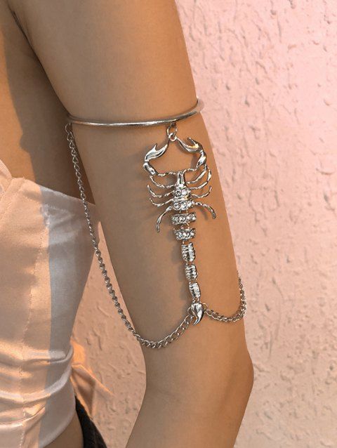 Scorpion Chain Embellishment Armlet