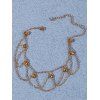 Bell Chain Embellishment Trendy Anklet - GOLDEN REGULAR