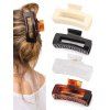 8 Pièces Accessoires de Cheveux Rétro Anti-Dérapantes en Forme de Rectangle pour Cheveux - multicolor A 
