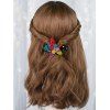 Accessoire pour Cheveux Tendance en Forme de Fleur en Strass - multicolor A 